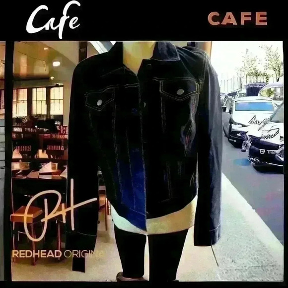 Isaac Mizrahi Jackets & Blazers - ISAAC Mizrahi blue leather appears to be a dark suede no sign of heavy wear